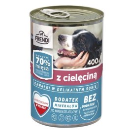 Frendi Frendi puszka dla psa z cielęciną w sosie 400 g