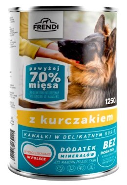 Frendi Frendi puszka dla psa z kurczakiem w sosie 1250 g