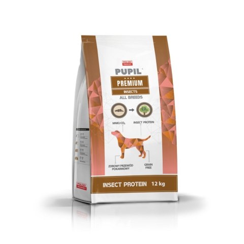 PUPIL PUPIL PREMIUM INSECT karma sucha dla psa 12kg