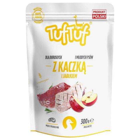 TufTuf Tuf Tuf Saszetka mielonka z kaczką dla psa 300g