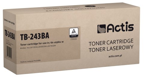 ACTIS Actis TB-243BA Toner (zamiennik Brother TN-243BK; Standard; 1000 stron; czarny)