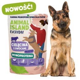 ANIMAL ISLAND ANIMAL ISLAND Monoproteinowa cielęcina pies 300g