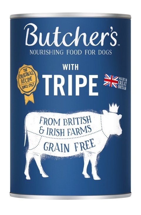 Butcher's BUTCHER'S Original Tripe Mix Pasztet ze żwaczem - mokra karma dla psa - 400 g