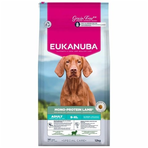 EUKANUBA EUK DOG AD MONO PROTEIN LAMB 12KG
