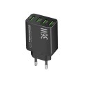 Esperanza ESPERANZA ŁADOWARKA SIECIOWA 36W 4X USB-A QC 3.0 18W EZC107K