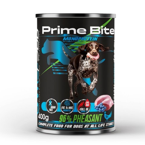GAME DOG GAME DOG Prime Bite bażant, jagoda monoproteinowa 400g