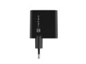 Natec NATEC ŁADOWARKA RIBERA GAN 1X USB-A + 1X USB-C 45W CZARNA NUC-2143