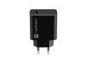 Natec NATEC ŁADOWARKA SIECIOWA RIBERA USB-A 18W CZARNA NUC-2058