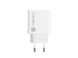 Natec NATEC ŁADOWARKA SIECIOWA RIBERA USB-C 20W POWER DELIVERY BIAŁA NUC-2059