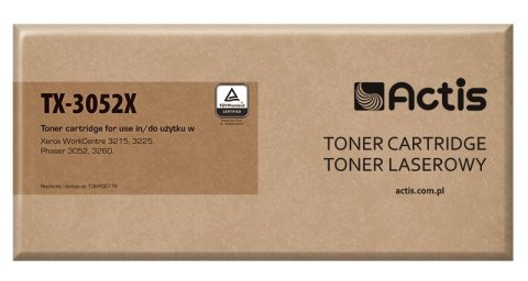 ACTIS Actis TX-3052X Toner (zamiennik Xerox 106R02778; Standard; 3000 stron; czarny)