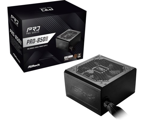 ASRock Zasilacz ASRock PRO-850B 850W 80 PLUS Bronze