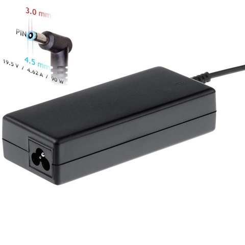Akyga Zasilacz sieciowy Akyga AK-ND-53 do notebooka DELL (19,5 V; 4,62 A; 90W; 4.5 mm x 3 mm)