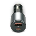 Everactive EVERACTIVE ŁADOWARKA SAMOCHODOWA 1 X USB QC3.0, 1 X USB-C PD 83W CZARNA CC-60Q