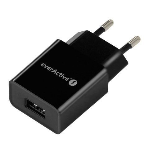 Everactive EVERACTIVE ŁADOWARKA USB 1 PORTOWA, 1A, TECHNOLOGIA IQ SMART CHARGING - ŁADUJE URZĄDZENIA MAKSYMALNYM DLA NICH PRĄDEM SC100B