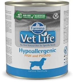 Farmina FARMINA Vet Life Hypoallergenic Fish & Potato Canine - mokra karma dla psa - 300g