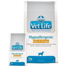 Farmina FARMINA Vet Life Hypoallergenic Fish & Potato Canine - sucha karma dla psa - 12 kg