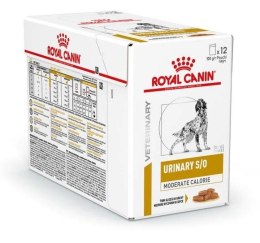 Royal Canin ROYAL CANIN Urinary SO Moderate Calorie - karma dla psów 12 x 100g