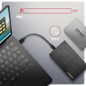 AXAGON AXAGON USB-C 5 Gb/s - zewnętrzna obudowa SATA 6G do dysków SSD/HDD 2,5" | EE25-XA6C