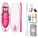 FunWater Deska SUP Padle Board dziecięca FunWater Tuxedo Sailor 2,4m (różowa)
