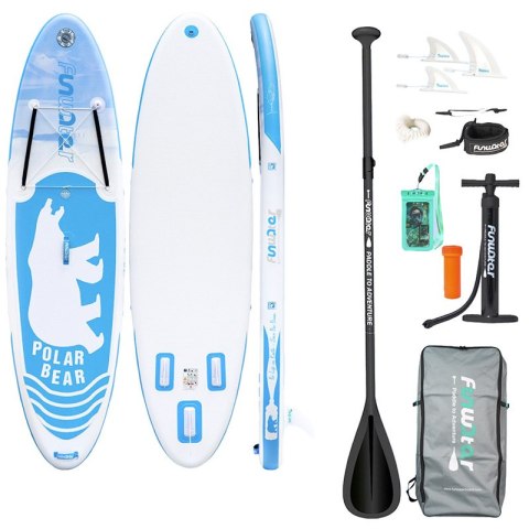 FunWater Deska do pływania SUP FunWater SUPFW07A 3,2m (niebieska)