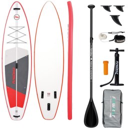 FunWater Deska do pływania SUP FunWater SUPFW69C 3,35m (czerwono-biała)