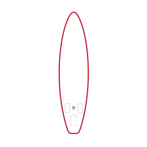 FunWater Deska do pływania SUP FunWater SUPFW69C 3,35m (czerwono-biała)