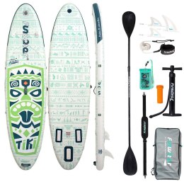 FunWater Deska do pływania SUP FunWater Tiki SUPFW05D 3,2m (zielona)