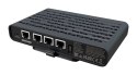 MikroTik MikroTik hAP be lite | 802.11ax | 10/100/1000 Mbit/s | 3 porty Ethernet LAN (RJ-45) | Obsługa sieci typu mesh: Nie | MU-MIMO: Ni