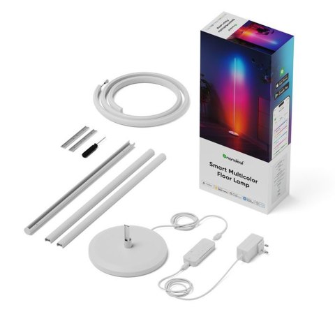 Nanoleaf Lampa podłogowa Nanoleaf Smart Matter WiFi 1700 lm RGBW, biała | 22 W | ponad 16 mln kolorów