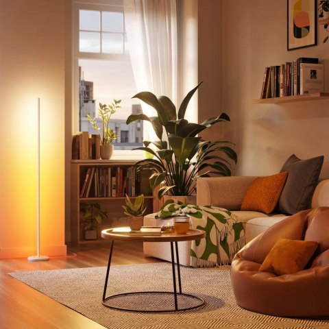 Nanoleaf Lampa podłogowa Nanoleaf Smart Matter WiFi 1700 lm RGBW, biała | 22 W | ponad 16 mln kolorów