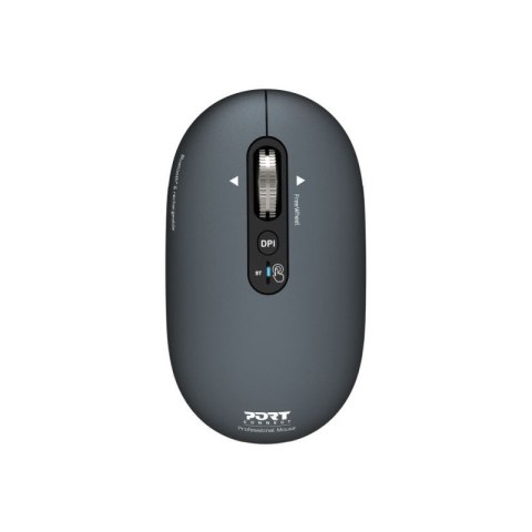 PORT CONNECT Mysz PORT CONNECT | PURE MAC | Bezprzewodowa | Bluetooth | Szara
