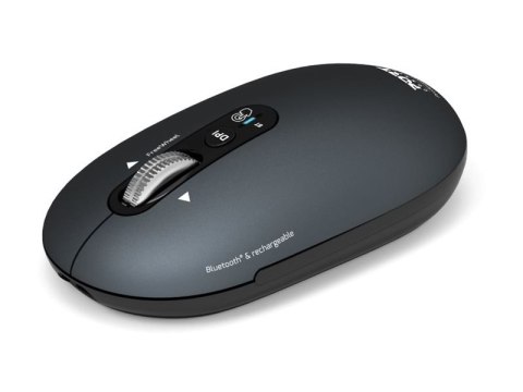 PORT CONNECT Mysz PORT CONNECT | PURE MAC | Bezprzewodowa | Bluetooth | Szara