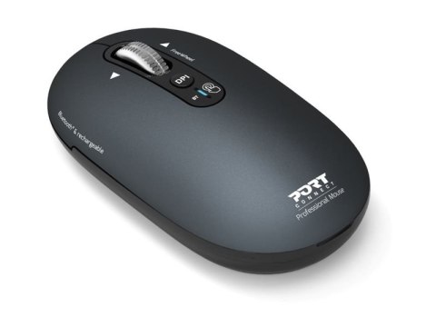 PORT CONNECT Mysz PORT CONNECT | PURE MAC | Bezprzewodowa | Bluetooth | Szara