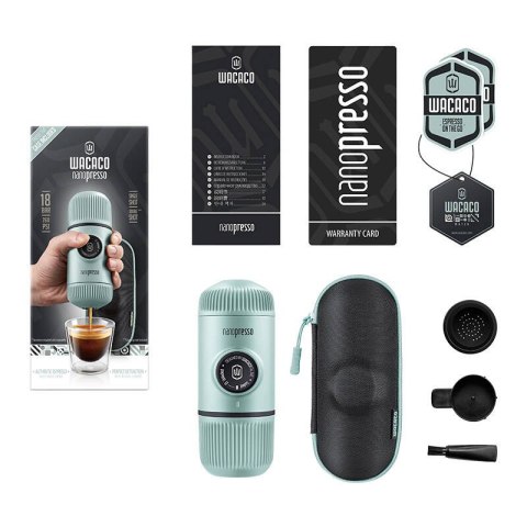 WACACO Przenośny ekspres do kawy WACACO Nanopresso Arctic Blue + Etui