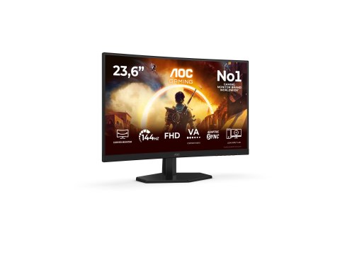 AOC AOC C24G42FE 24" 1920x1080/16:9/300 cd/m²/4 ms/HDMI, DisplayPort, wyjście słuchawkowe | AOC