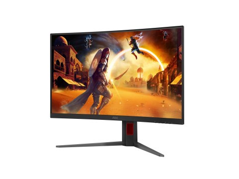 AOC AOC C32G4Z | 32" | VA | FHD | 16:9 | 240 Hz | 0,3 ms | 1920 x 1080 pikseli | 300 cd/m² | Liczba portów HDMI: 1 | Czarny