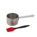 Barbecook Barbecook | Garnek ze stali nierdzewnej ze szczotką, 10,5 x 7,5 x 23 cm | BC-ACC-7211