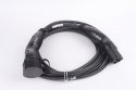 Evaka Kabel do ładowania pojazdów elektrycznych Evaka, typ 2-typ 2, 22 kW, 32 A, 5 × 6 mm², 1 × 0,5 mm², 7 m | ITGAM3872 | Czarny
