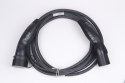 Evaka Kabel do ładowania pojazdów elektrycznych Evaka, typ 2-typ 2, 22 kW, 32 A, 5 × 6 mm², 1 × 0,5 mm², 7 m | ITGAM3872 | Czarny