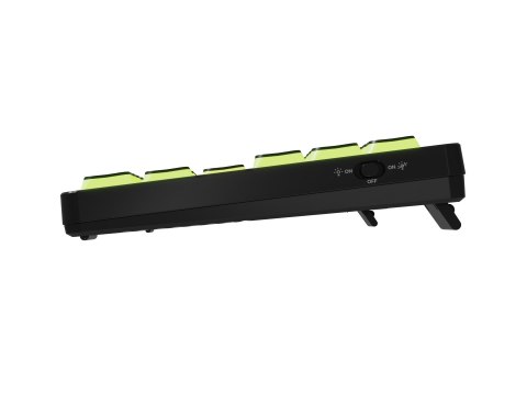 Genesis Genesis Thor 430 TKL | Klawiatura do gier | Bezprzewodowa | Bluetooth | Układ amerykański | Przełączniki liniowe | Czarna