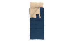 Outwell Outwell Contour Lux Deep Blue | Śpiwór | 220 x 85 cm | od -19 do 15 °C | Zamek błyskawiczny po prawej stronie