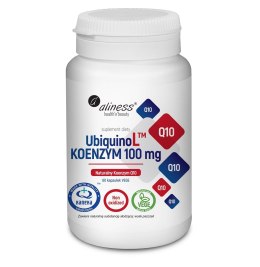 Aliness UbiquinoL KANEKA Naturalny KOENZYM 100mg x 60 Vege kaps.