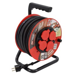 AWTOOLS PRZEDŁUŻACZ BĘBEN PROFESSIONAL 30m 3x2,5mm 16A / 3680W / IP44