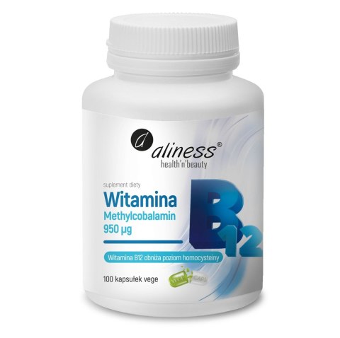 Aliness Witamina B12 x 100 VEGE kaps.