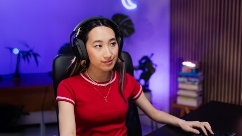 Logitech G G321 LIGHTSPEED Zestaw słuchawkowy Bezprzewodowy Opaska na głowę Gaming USB Type-C Bluetooth Czarny