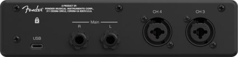 Fender Quantum LT 4 - interfejs audio USB-C