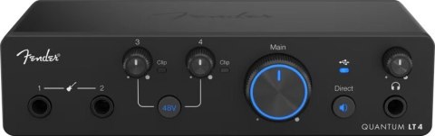 Fender Quantum LT 4 - interfejs audio USB-C
