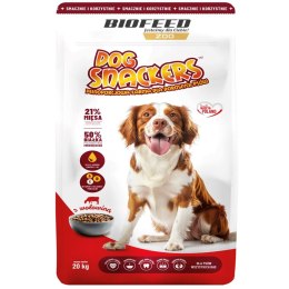 BIOFEED BIOFEED Dog snackers adult wołowina 20kg