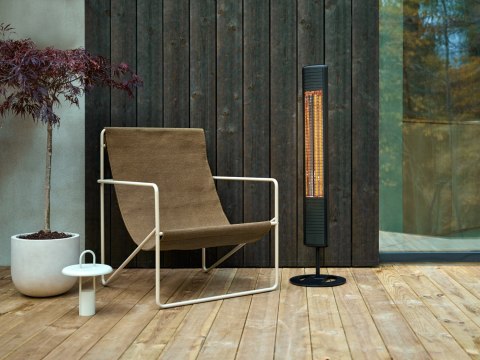 Mill Mill | Grzejnik zewnętrzny | OH2000ULGPFLOOR | Grzejnik tarasowy | 2000 W | Czarny | IP65