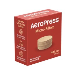 AeroPress Filtry do kawy Aeropress papierowe natural 200szt